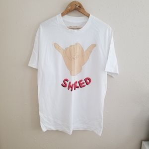 Shred Hand Short Sleeve Graphic Band Tee